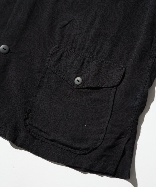 TOWNCRAFT(タウンクラフト)の「TOWNCRAFT タウンクラフト / printed beach shirt(シャツ/ブラウス・メンズ・グリーン/グレー/ブラック・LARGE/MEDIUM/SMALL)」の21枚目の写真