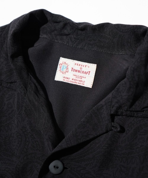 TOWNCRAFT(タウンクラフト)の「TOWNCRAFT タウンクラフト / printed beach shirt(シャツ/ブラウス・メンズ・グリーン/グレー/ブラック・LARGE/MEDIUM/SMALL)」の19枚目の写真
