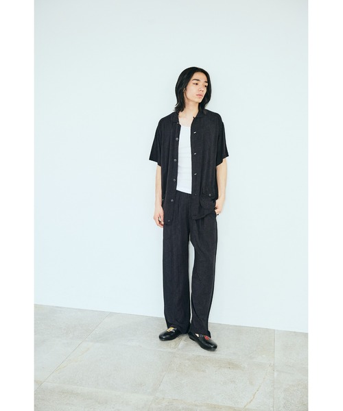 TOWNCRAFT(タウンクラフト)の「TOWNCRAFT タウンクラフト / printed beach shirt(シャツ/ブラウス・メンズ・グリーン/グレー/ブラック・LARGE/MEDIUM/SMALL)」の7枚目の写真