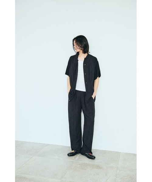 TOWNCRAFT(タウンクラフト)の「TOWNCRAFT タウンクラフト / printed beach shirt(シャツ/ブラウス・メンズ・グリーン/グレー/ブラック・LARGE/MEDIUM/SMALL)」の4枚目の写真