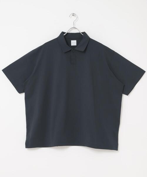 URBAN RESEARCH（アーバンリサーチ）の「Wide Dad　BREEZY TECH ポロシャツ（ポロシャツ・メンズ・ブラック/ネイビー・1/2）」の8枚目の写真