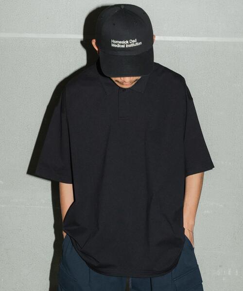 URBAN RESEARCH（アーバンリサーチ）の「Wide Dad　BREEZY TECH ポロシャツ（ポロシャツ・メンズ・ブラック/ネイビー・1/2）」の17枚目の写真