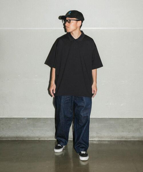URBAN RESEARCH（アーバンリサーチ）の「Wide Dad　BREEZY TECH ポロシャツ（ポロシャツ・メンズ・ブラック/ネイビー・1/2）」の22枚目の写真