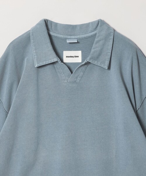 Champion × monkey time＞ピグメント スキッパー ポロシャツ（Tシャツ