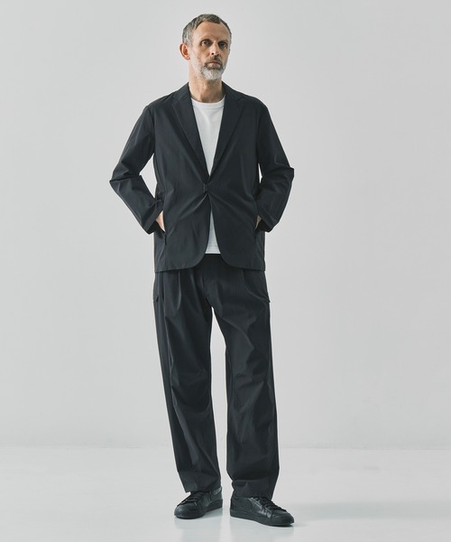 SOPHNET.（ソフネット）の「【SOPHNET./ソフネット】EX. BLEISURE JACKETC03（テーラードジャケット・メンズ・ブラック・2/3）」の6枚目の写真