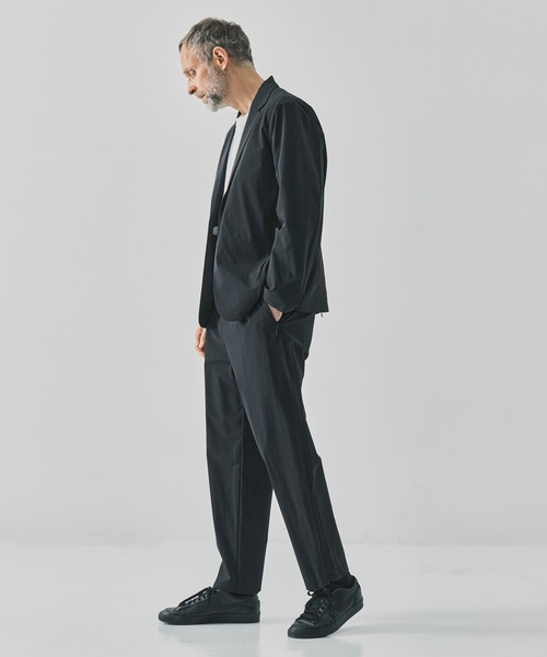 SOPHNET.（ソフネット）の「【SOPHNET./ソフネット】EX. BLEISURE JACKETC03（テーラードジャケット・メンズ・ブラック・2/3）」の4枚目の写真