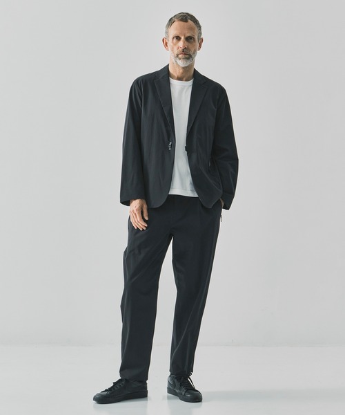 SOPHNET.（ソフネット）の「【SOPHNET./ソフネット】EX. BLEISURE JACKETC03（テーラードジャケット・メンズ・ブラック・2/3）」の2枚目の写真