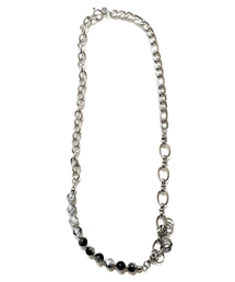 BYBE（ヴァイブ）の「Marble Stone layered necklace（ネックレス）」