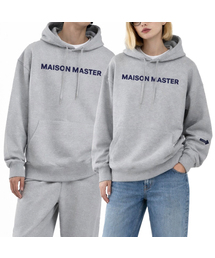 MAISON MASTER（メゾン マスター）の「メゾンマスター ベーシック フードパーカー 男女共用 ブラック（パーカー）」