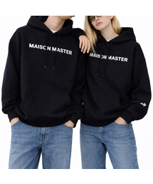 MAISON MASTER（メゾン マスター）の「メゾンマスター ベーシック フードパーカー 男女共用 ブラック（パーカー）」
