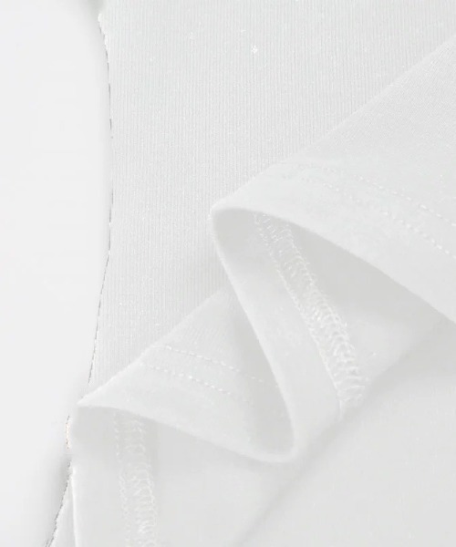 .KOM(ドットコム)の「A'GEM/9 × .kom 『.KOM/ドットケーオーエム』ジップポケットポロトップス(シャツ/ブラウス・レディース・ホワイト/ブラック・FREE)」の13枚目の写真