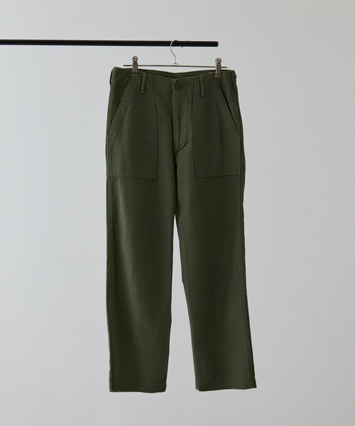 orSlow（オアスロウ）の「[orSlow/オアスロー]SHORT LENGTH FATIGUE PANTS/REGULAR FIT/ZIPPER FLY（その他パンツ・レディース・カーキ・0）」の6枚目の写真