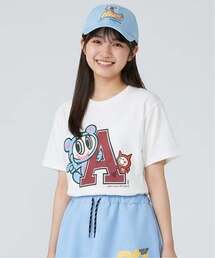 TOYウェア（トイウェア）の「【エンジェルブルー】ナカムラくんレタードTシャツ（Tシャツ/カットソー）」