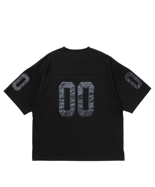 COOTIE PRODUCTIONS（クーティープロダクションズ）の「Plaited Jersey Football S/S Tee（Tシャツ/カットソー・メンズ・ブラック・LARGE/MEDIUM/SMALL）」の2枚目の写真
