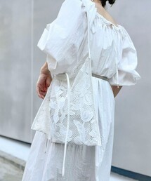 NOLLEY'S Sophi（ノーリーズソフィ）の「【DeMAKER/ディメーカー】 レースワンショルダーバッグ（ショルダーバッグ）」