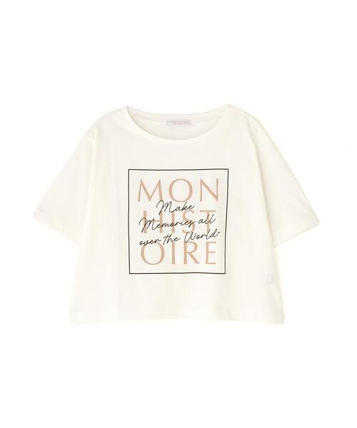 PROPORTION BODY DRESSING(プロポーションボディドレッシング)の「短丈ロゴT-シャツ / 1216160402(Tシャツ/カットソー・レディース・ホワイト系その他/ダークグレー・FREE)」の20枚目の写真