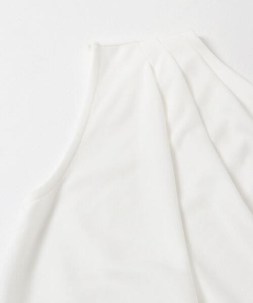 URBAN RESEARCH ROSSO WOMEN(アーバンリサーチ ロッソ)の「クールタッチ デザインドレープカットソー(Tシャツ/カットソー・レディース・オフホワイト/ネイビー/ブルー系その他・FREE)」の11枚目の写真