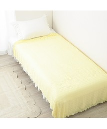 Francfranc | ひんやり リップル ブランケット シングル 1400×2000 冷感 くしゅくしゅ(ブランケット)