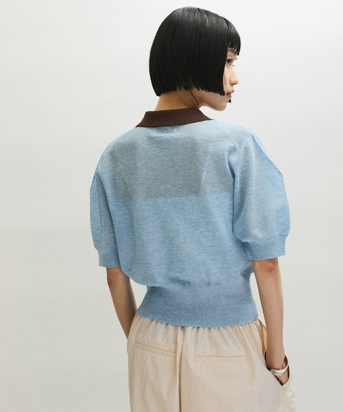 定番】ラミーニットポロシャツ（ポロシャツ）｜ADAM ET ROPE