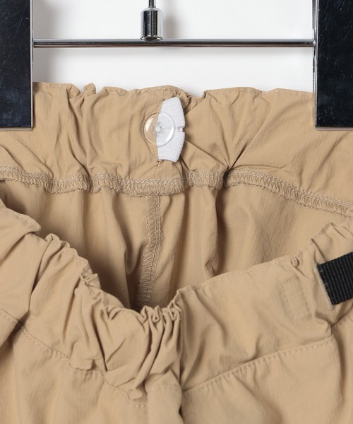 BAYFLOW（ベイフロー）の「[コンパクトに畳める♪]バギーカーゴショーツ(KIDS)（カーゴパンツ・キッズ・ブラック/ベージュ/カーキ・150cm/140cm/130cm）」の7枚目の写真