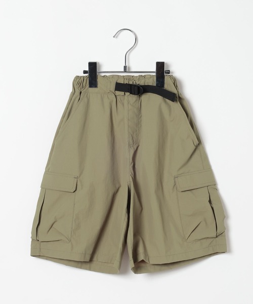 BAYFLOW（ベイフロー）の「[コンパクトに畳める♪]バギーカーゴショーツ(KIDS)（カーゴパンツ・キッズ・ブラック/ベージュ/カーキ・150cm/140cm/130cm）」の4枚目の写真