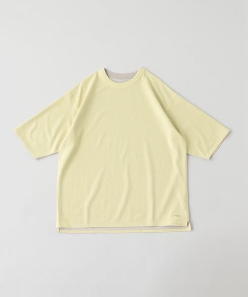 B.C STOCK（ベーセーストック）の「ANTS & ELEPHANTS / アンツアンドエレファンツ リバーシブルカットソー（Tシャツ/カットソー・メンズ・チャコールグレー/ネイビー/グレー/イエロー・MEDIUM/LARGE）」の4枚目の写真