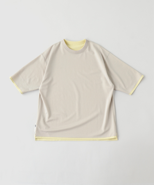 B.C STOCK（ベーセーストック）の「ANTS & ELEPHANTS / アンツアンドエレファンツ リバーシブルカットソー（Tシャツ/カットソー・メンズ・チャコールグレー/ネイビー/グレー/イエロー・MEDIUM/LARGE）」の16枚目の写真