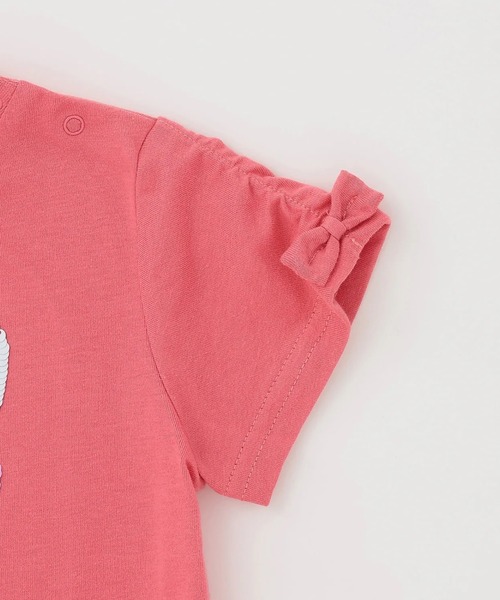 KP(ケーピー)の「mimiちゃん スパンコール刺しゅう Tシャツ(Tシャツ/カットソー・キッズ・オフホワイト/ピンク系その他・90cm/100cm/110cm/120cm/130cm/140cm)」の9枚目の写真