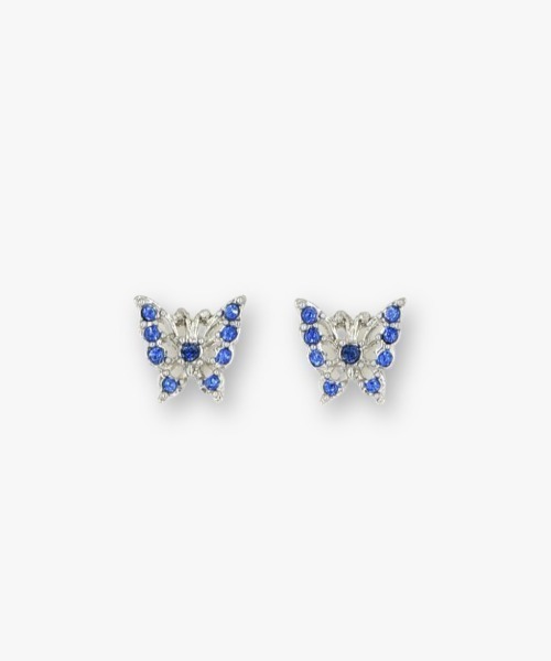 ANNA SUI(アナスイ)の「バタフライモチーフ ピアス(ピアス(両耳用)・レディース・ブルー・ONE SIZE)」の1枚目の写真