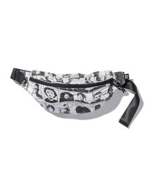 EXTRAORDINARY（エクストラオーディナリー）の「PORTRAIT PRINTING HIP SACK  WHITE（メッセンジャーバッグ）」