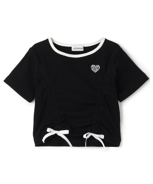 minimal（ミニマル）の「テレコドロストT（Tシャツ/カットソー・キッズ・オフホワイト/ブラック/ラベンダー/ネイビー・100cm/110cm/120cm/130cm/140cm）」の12枚目の写真