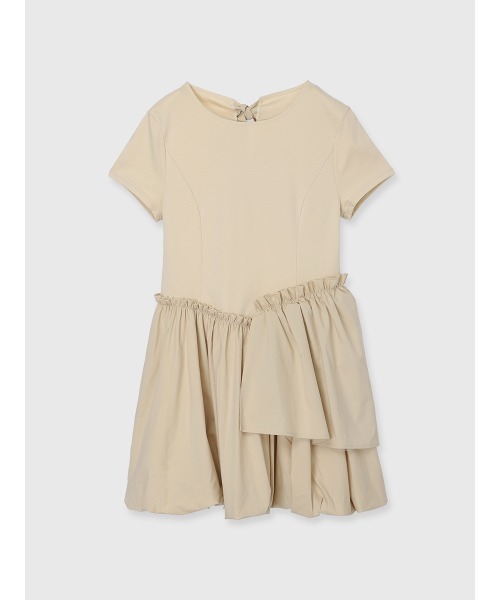 EIMY ISTOIRE(エイミーイストワール)の「LYRA MINI DRESS(ワンピース・レディース・ブラック/ホワイト/ベージュ・F)」の19枚目の写真