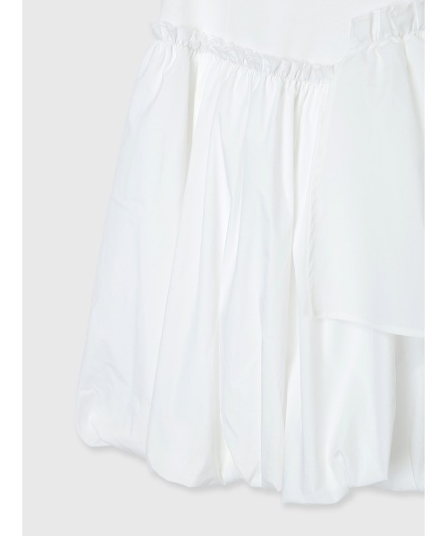 EIMY ISTOIRE(エイミーイストワール)の「LYRA MINI DRESS(ワンピース・レディース・ブラック/ホワイト/ベージュ・F)」の6枚目の写真