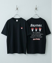 Disney | 【DISNEY/ディズニー】ベイマックス&スティッチ キャラクタープリント半袖Tシャツ(DRY) バックプリントTシャツ/ユニセックス(Tシャツ/カットソー)