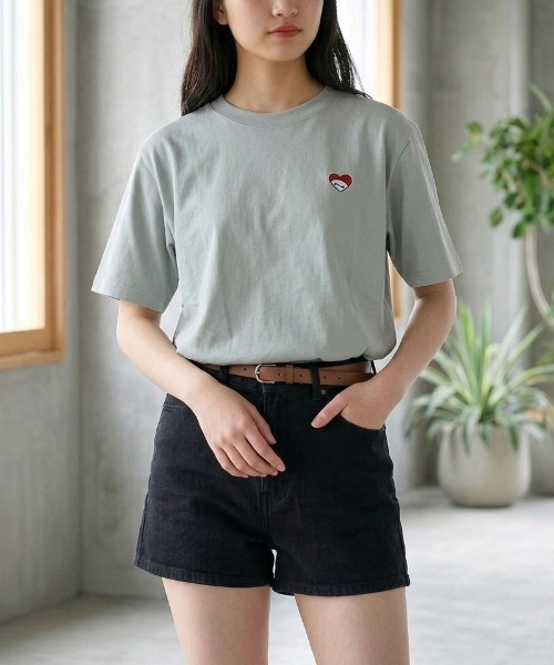 Disney（ディズニー）の「【DISNEY/ディズニー】ベイマックス＆スティッチ キャラクタープリント半袖Ｔシャツ(DRY) バックプリントTシャツ/ユニセックス（Tシャツ/カットソー・メンズ・ブラック/ラベンダー/ダークブルー/ライトグリーン・MEDIUM/LARGE）」の19枚目の写真