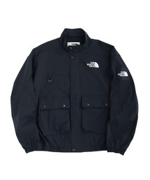 High neck zip-up short blouson/ハイネックジップアップショート