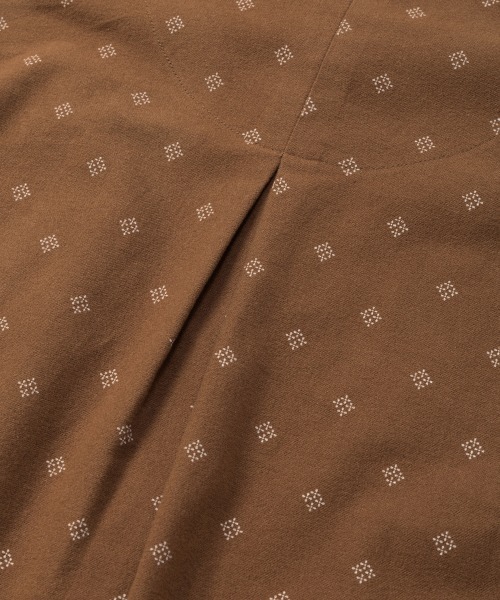 rehacer(レアセル)の「rehacer : Souvenir Dot Flower Shirts / スーベニア ドットフラワー シャツ(シャツ/ブラウス・メンズ・ブラウン/ブラック・X-LARGE/LARGE/MEDIUM/SMALL)」の19枚目の写真