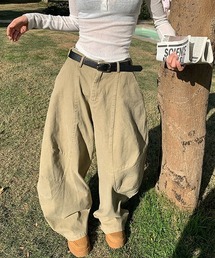 ワイドカーブパンツ