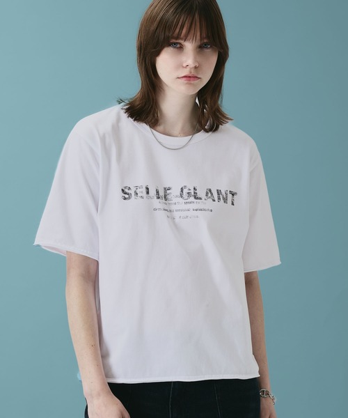SELLE GLANT(セレグランテ)の「ASSORTED GRAPHIC DESIGN T-SHIRT / アソートグラフィックデザインTシャツ(Tシャツ/カットソー・メンズ・ブラック/オフホワイト/ブラック系その他・MEDIUM/SMALL/LARGE)」の2枚目の写真