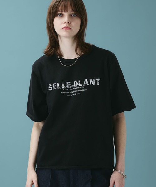 SELLE GLANT(セレグランテ)の「ASSORTED GRAPHIC DESIGN T-SHIRT / アソートグラフィックデザインTシャツ(Tシャツ/カットソー・メンズ・ブラック/オフホワイト/ブラック系その他・MEDIUM/SMALL/LARGE)」の3枚目の写真