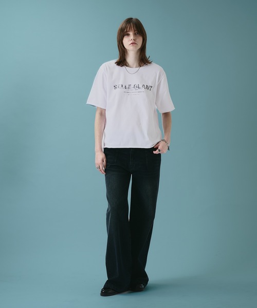 SELLE GLANT(セレグランテ)の「ASSORTED GRAPHIC DESIGN T-SHIRT / アソートグラフィックデザインTシャツ(Tシャツ/カットソー・メンズ・ブラック/オフホワイト/ブラック系その他・MEDIUM/SMALL/LARGE)」の5枚目の写真