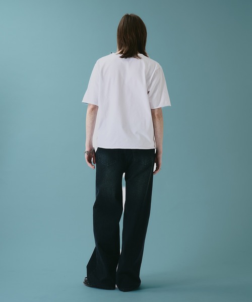 SELLE GLANT(セレグランテ)の「ASSORTED GRAPHIC DESIGN T-SHIRT / アソートグラフィックデザインTシャツ(Tシャツ/カットソー・メンズ・ブラック/オフホワイト/ブラック系その他・MEDIUM/SMALL/LARGE)」の7枚目の写真