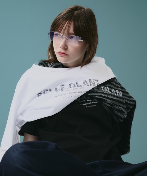 SELLE GLANT(セレグランテ)の「ASSORTED GRAPHIC DESIGN T-SHIRT / アソートグラフィックデザインTシャツ(Tシャツ/カットソー・メンズ・ブラック/オフホワイト/ブラック系その他・MEDIUM/SMALL/LARGE)」の13枚目の写真