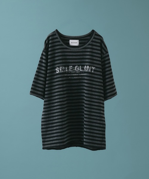 SELLE GLANT(セレグランテ)の「ASSORTED GRAPHIC DESIGN T-SHIRT / アソートグラフィックデザインTシャツ(Tシャツ/カットソー・メンズ・ブラック/オフホワイト/ブラック系その他・MEDIUM/SMALL/LARGE)」の16枚目の写真
