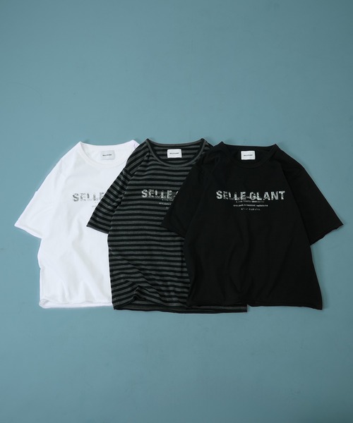 SELLE GLANT(セレグランテ)の「ASSORTED GRAPHIC DESIGN T-SHIRT / アソートグラフィックデザインTシャツ(Tシャツ/カットソー・メンズ・ブラック/オフホワイト/ブラック系その他・MEDIUM/SMALL/LARGE)」の17枚目の写真