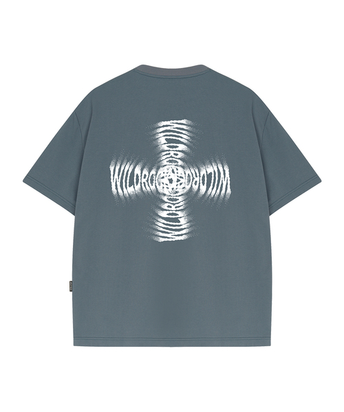 WILDROCK(ワイルドロック)の「ワイルドクロス クールコットンオーバーサイズ半袖Tシャツ(Tシャツ/カットソー・メンズ・ブラック/ホワイト/ピンク/ブルー/スカイブルー/チャコール/イエロー・SMALL/MEDIUM/LARGE)」の5枚目の写真