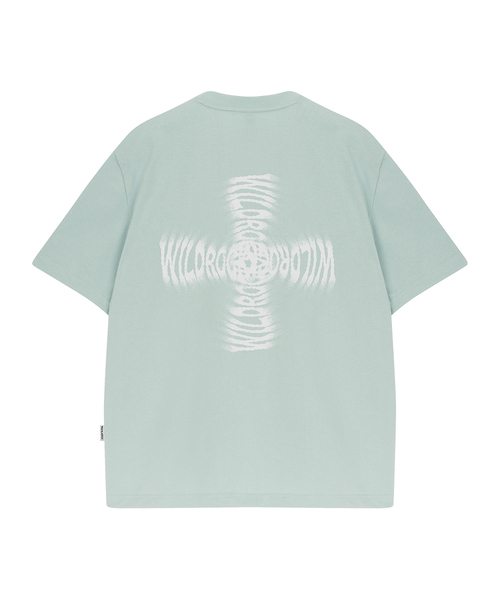 WILDROCK(ワイルドロック)の「ワイルドクロス クールコットンオーバーサイズ半袖Tシャツ(Tシャツ/カットソー・メンズ・ブラック/ホワイト/ピンク/ブルー/スカイブルー/チャコール/イエロー・SMALL/MEDIUM/LARGE)」の4枚目の写真
