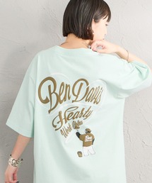 【WEB限定】[BEN DAVIS/ベンデイビス] SCRIPT HEART バックプリント ショートスリーブTシャツ