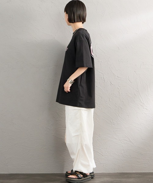 BEN DAVIS（ベンデイビス）の「【WEB限定】[BEN DAVIS/ベンデイビス] SCRIPT HEART バックプリント ショートスリーブTシャツ（Tシャツ/カットソー・レディース・ブラック/ミント/ホワイト・L/XL/M）」の22枚目の写真