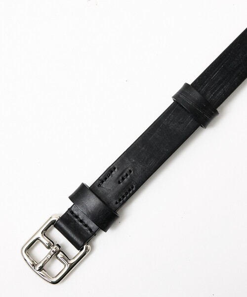 BEORMA LEATHER COMPANY（ベオーマレザーカンパニー）の「【BEORMA/ベオーマ】22mmダブルループベルト/B0016（ベルト・メンズ・ブラック・36/34/32/30）」の2枚目の写真